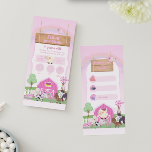 Invito Interattivo Farm Girl 1